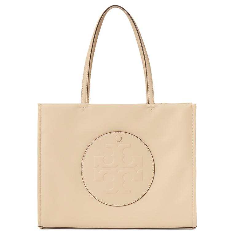TORY BURCH Ella Fabric+Artificial Leather Handbag, Shoulder Bag Small Women's Light Rose