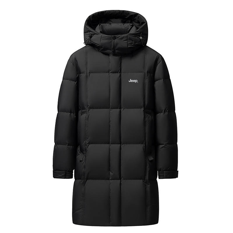 Jeep Jeep Down Jackets Unisex Hooded Thickened Down Coat