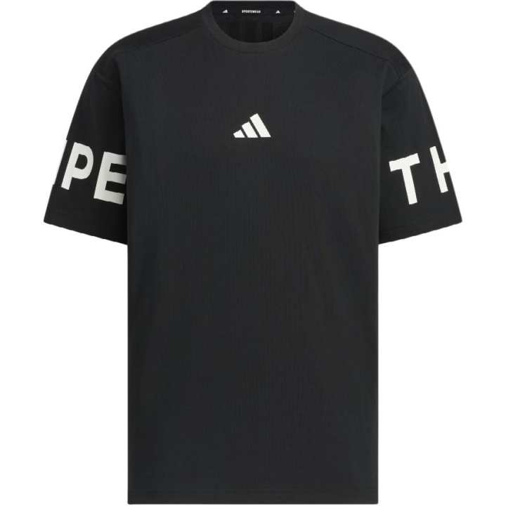Adidas Adidas WORDING T Shirt Japan Version Men's