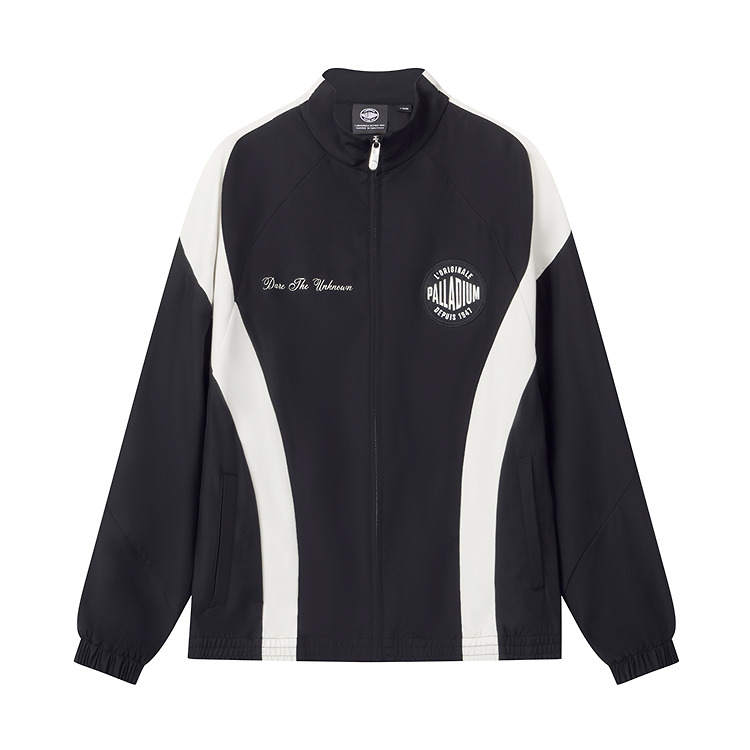 Palladium Jackets Unisex Lead Black Stand Collar Moderate Other