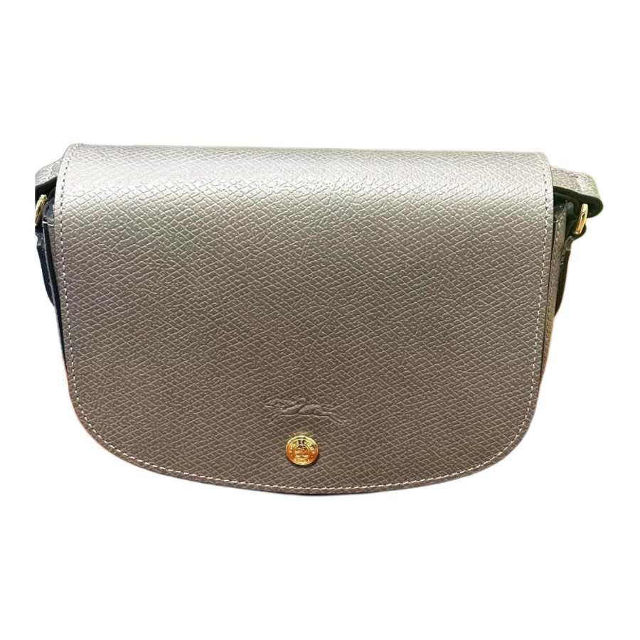 LONGCHAMP Épure Cow Leather Shoulder Bag Women's Dove Color