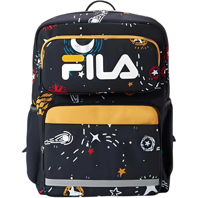 FILA KIDS Polyester Kids Bag Regular Kids' Mango Gold Yellow
