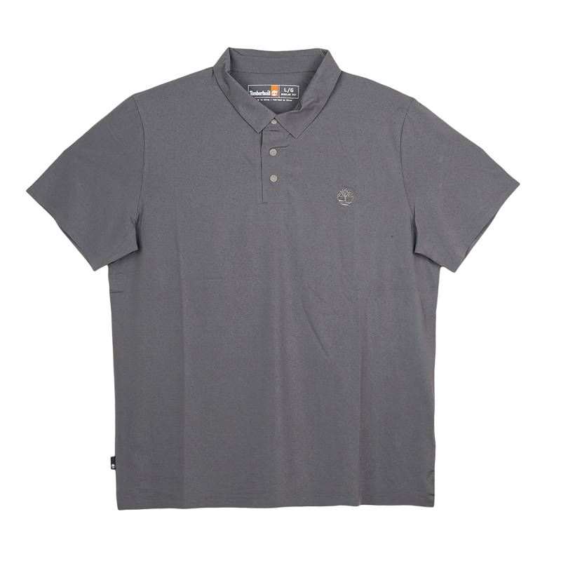 Timberland Polo Shirts Men's Gray Moderate