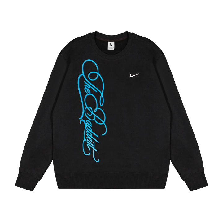 Nike Nike Sweatshirts Unisex Black Crew Neck Thickened Regular