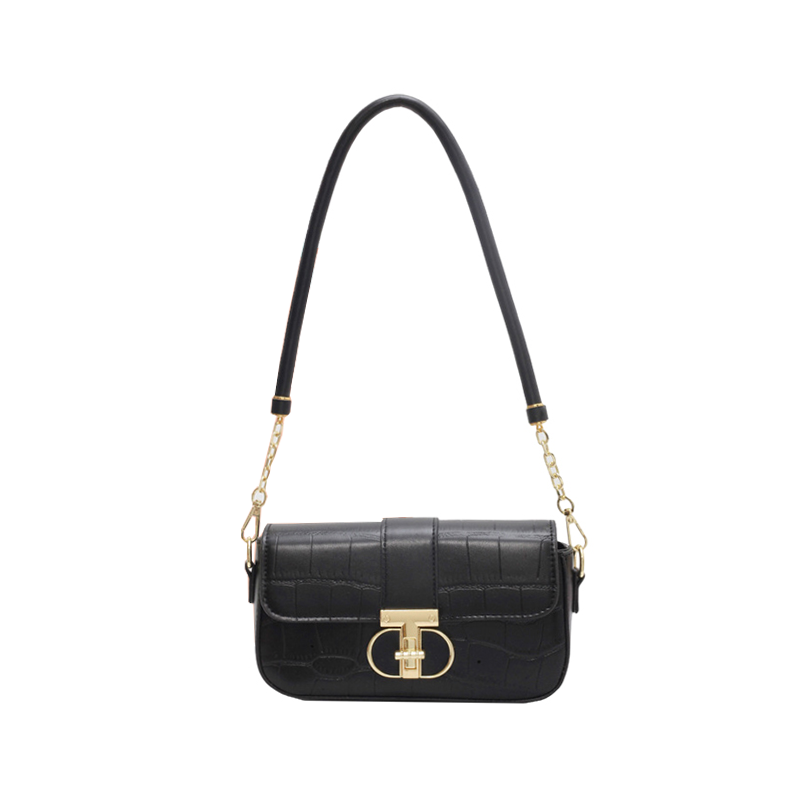 JANE KLAIN Pu Shoulder Bag, Crossbody Bag Small Women's Black/Pink/Ecru