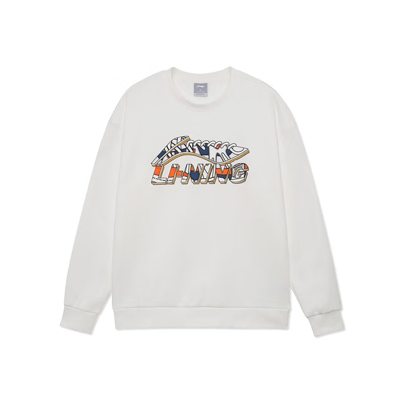 Li-Ning Li Ning Sweatshirts Men's Crew Neck Thickened Regular