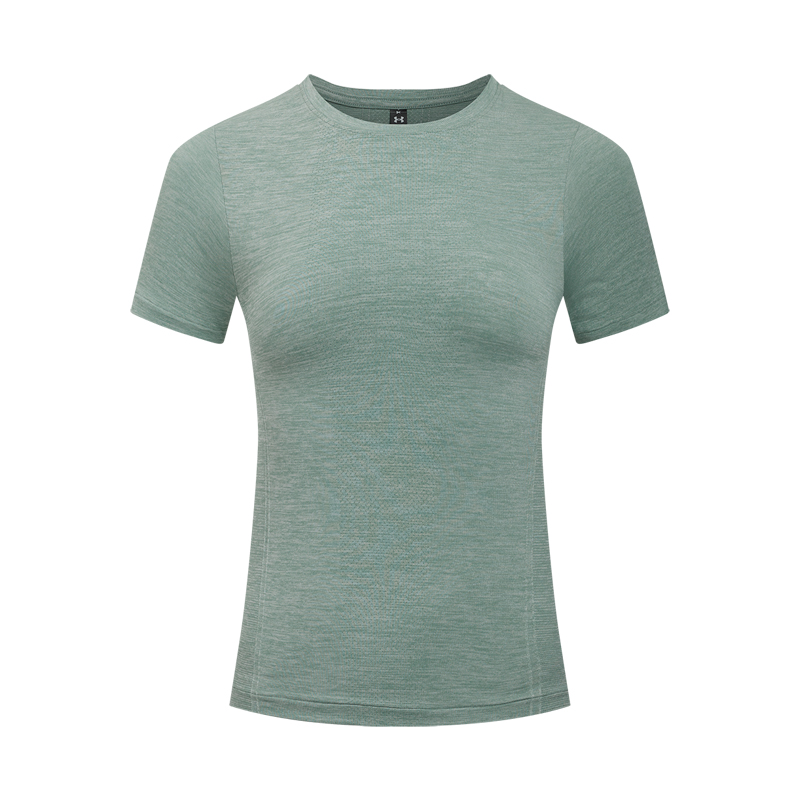 Under Armour Meridian SS25 Short Sleeved T Shirts Women's Light Pea Green