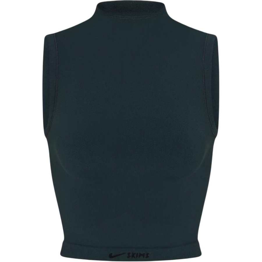 Nike NikeSKIMS Vintage Seamless Women's Mock-Neck Long-Line Bra