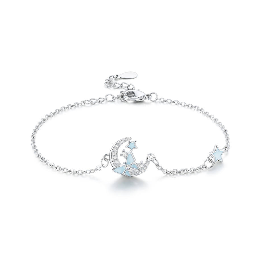 Barbie 999 Fine Silver Bracelets Women's