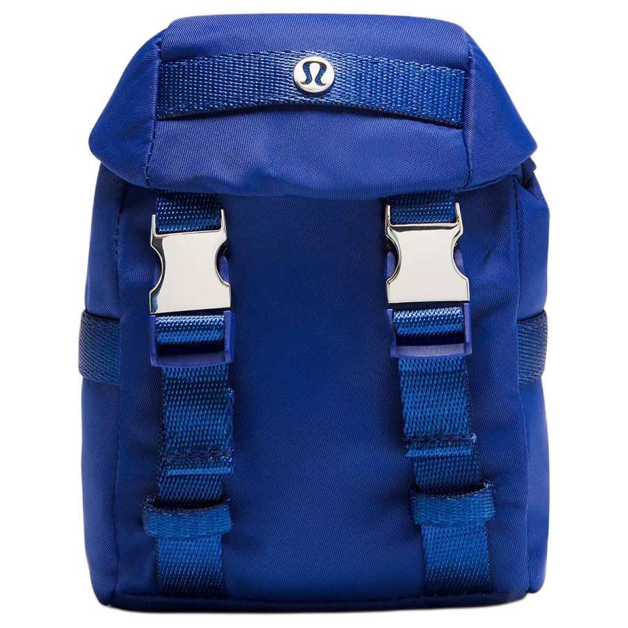 Lululemon Lululemon Wunderlust Nylon With Polyester Bag Accessory Extra Small Unisex Riverbank & Silver