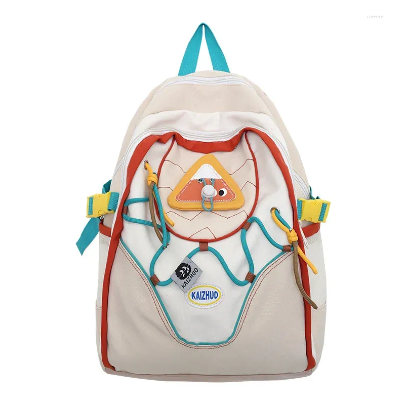 NOMK NOMK Nylon Backpack Women's White/Blue