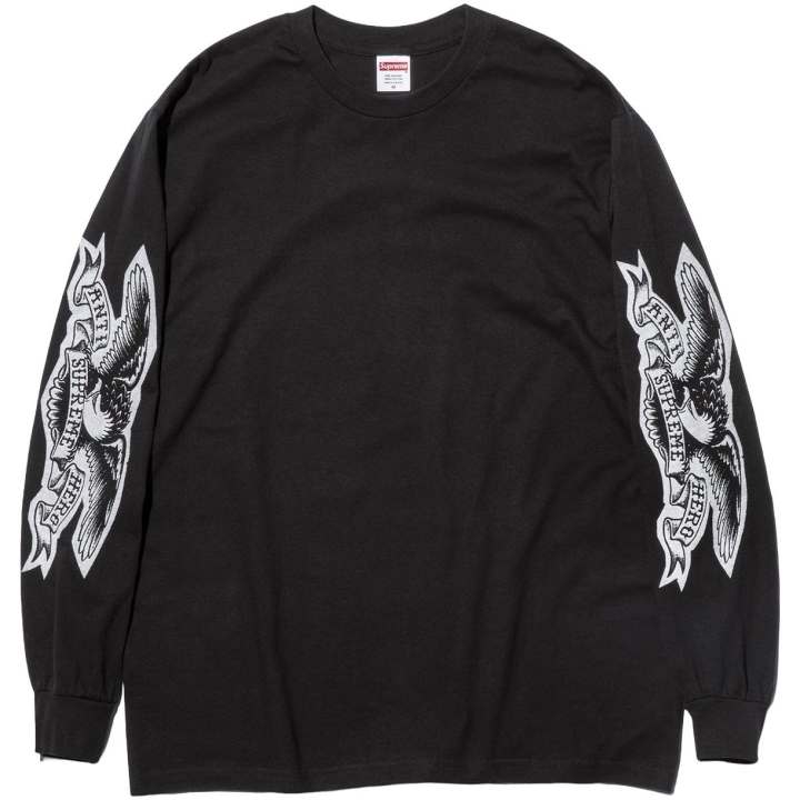 Supreme Supreme ANTIHERO® Eagle long-sleeves T-shirt