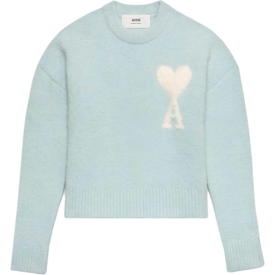 AMIPARIS AMI Paris Cloudy Wool Ami De Coeur Jumper