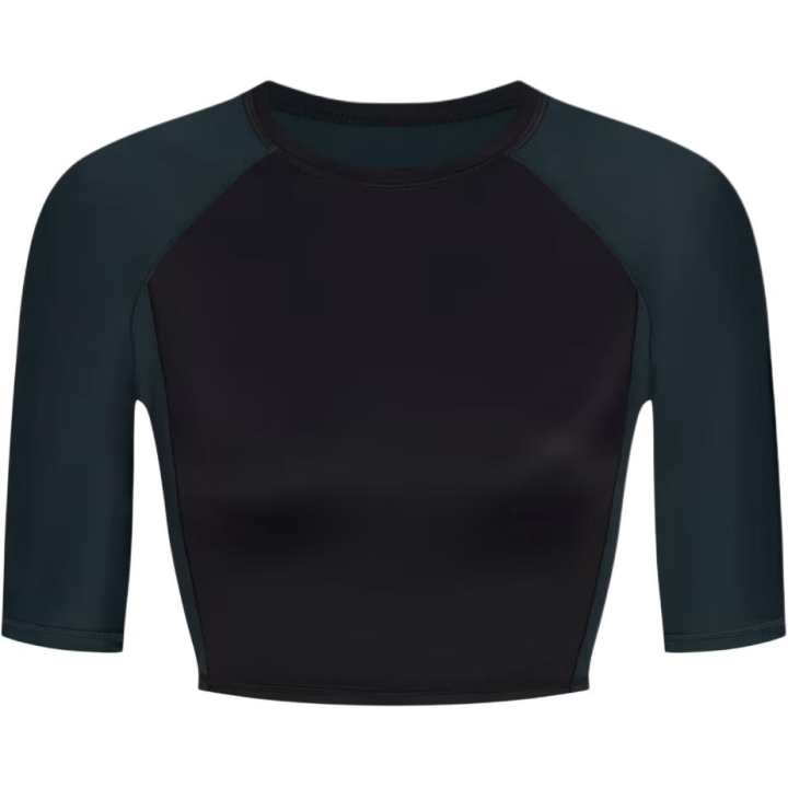 Nike NikeSKIMS Shine Women's Padded 1/2-Sleeve Crop Top