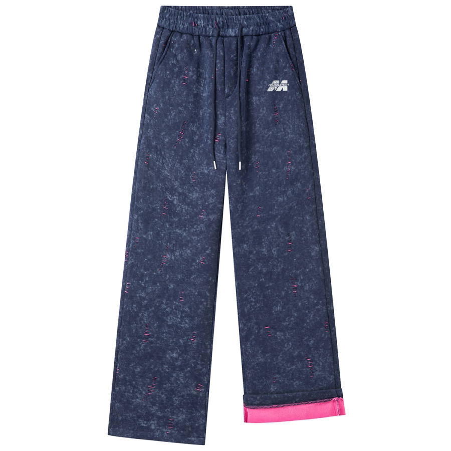MUSCLETECH Casual Pants Unisex Thickened And Fleece Lined Sweatpants
