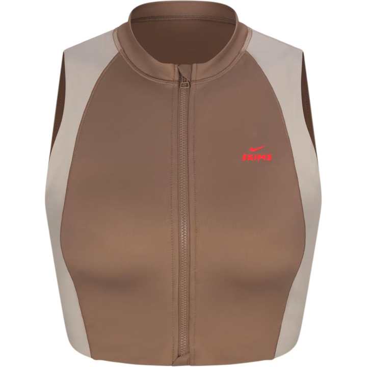 Nike NikeSKIMS Shine Women's Front-Zip Bra