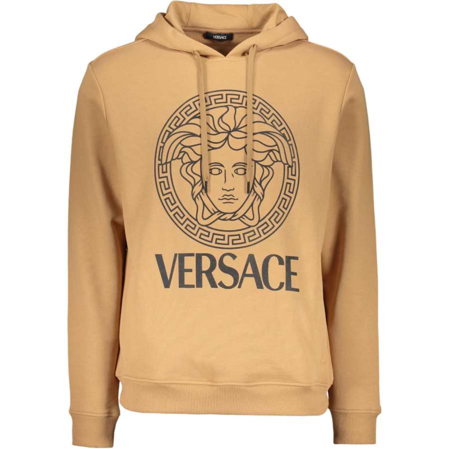VERSACE Versace logo-print hoodie