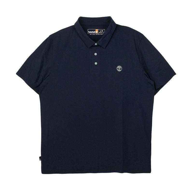 Timberland Polo Shirts Men's Marine Blue/433 Polo Collar Moderate Other