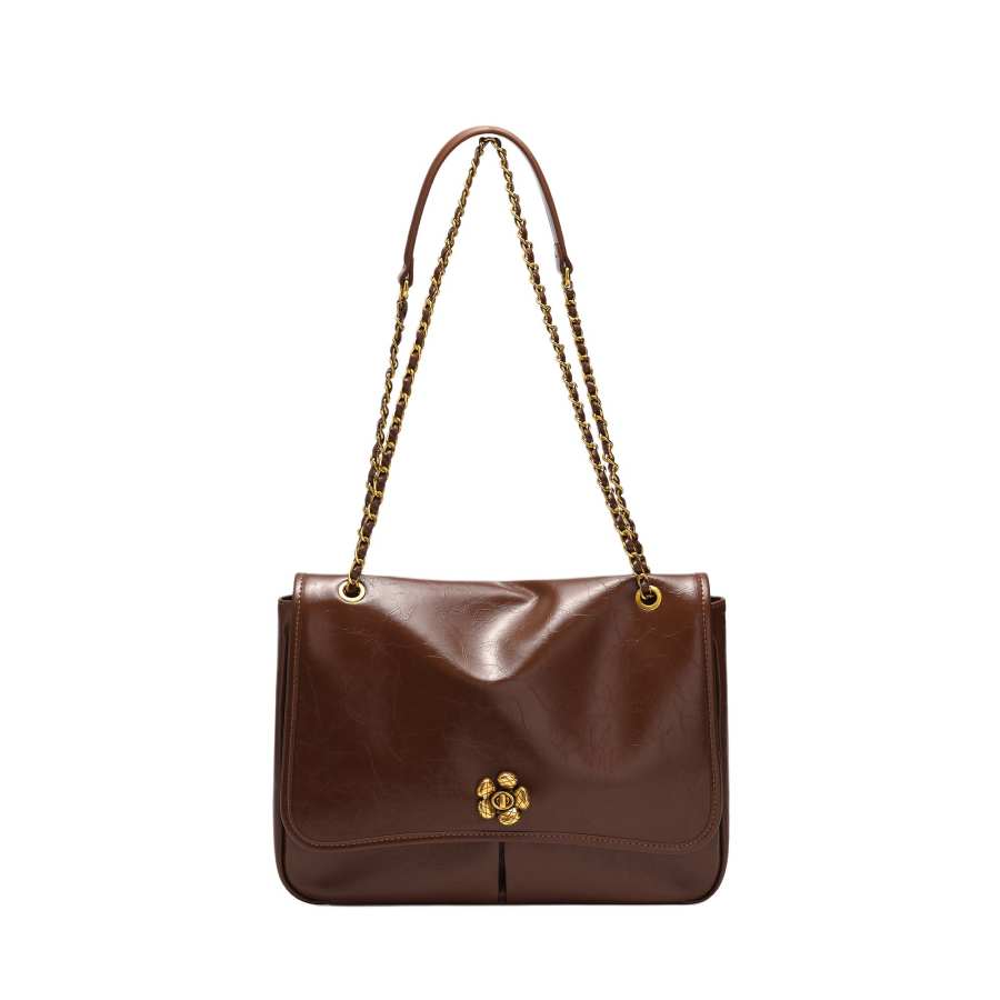 Simedin Cow Leather One Shoulder Tote Crossbody Bag Large Women's Multicolor