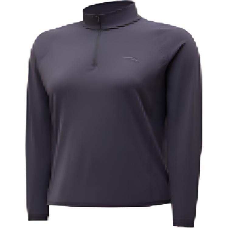ANTA T Shirts Women's Slate Gray Half Turtleneck