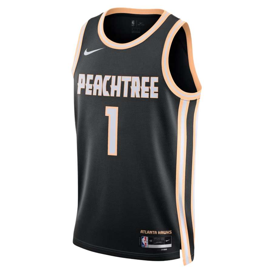 Nike Nike Jalen Johnson Atlanta Hawks City Edition Men's Nike Nba Swingman Jersey