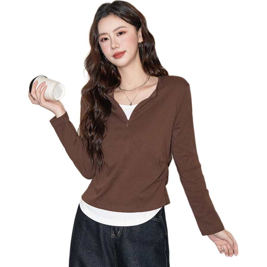 BALENO T Shirts Women's V Neck