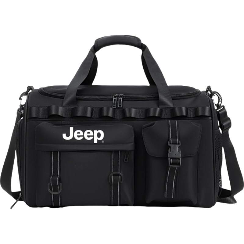 Jeep 36L Oxford Travel Bag Men's Black