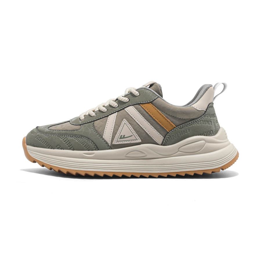 Warrior Sports Collection Offline Store Same Style High End Luxury PU Synthetic Leather Low top Chunky Sneakers Men's
