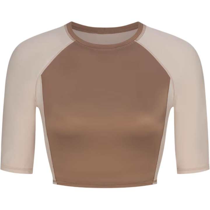 Nike NikeSKIMS Shine Women's Padded 1/2-Sleeve Crop Top