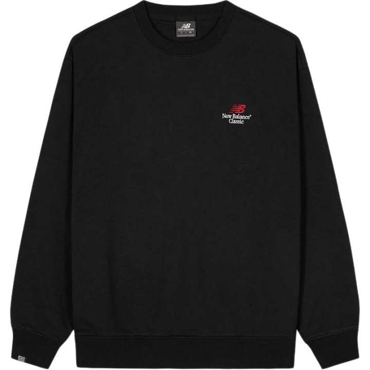 New Balance New Balance Sweatshirts Men's Black Crew Neck Moderate