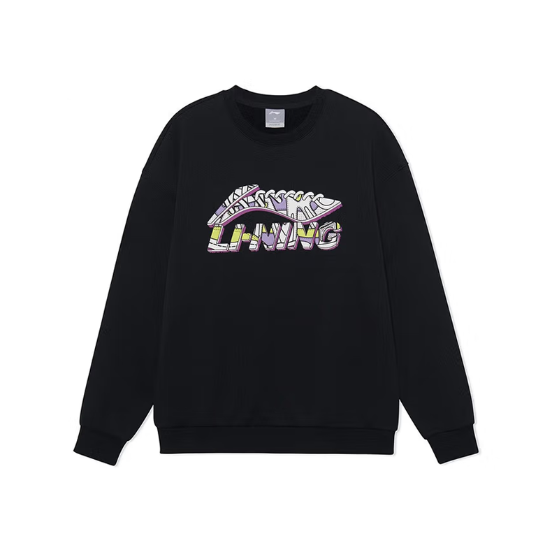 Li-Ning Li Ning Sweatshirts Men's Crew Neck Thickened Regular