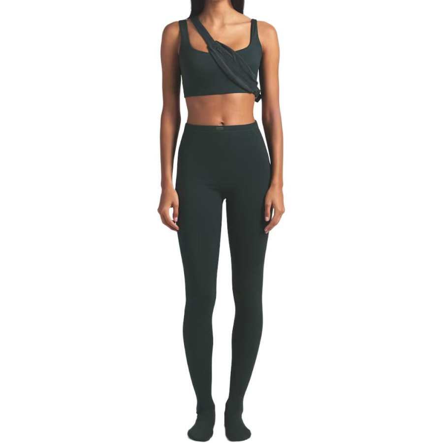 Nike NikeSKIMS Matte Women's High-Waisted Footsie Grip Leggings
