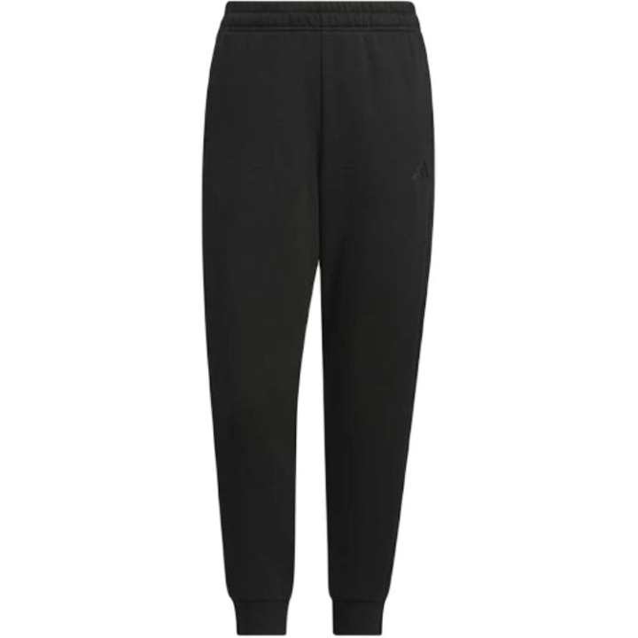 Adidas Adidas WORDING Knitted Sweatpants Japan Version Women's Black