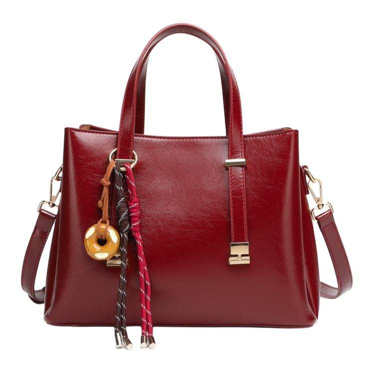 PAYOT Synthetic Leather Handbag Women's Burgundy
