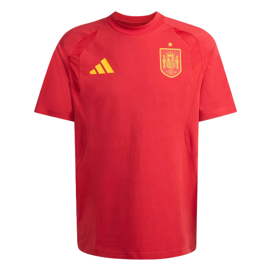 Adidas Adidas Spain T Shirts Men's Team Power Red 2 Crew Neck