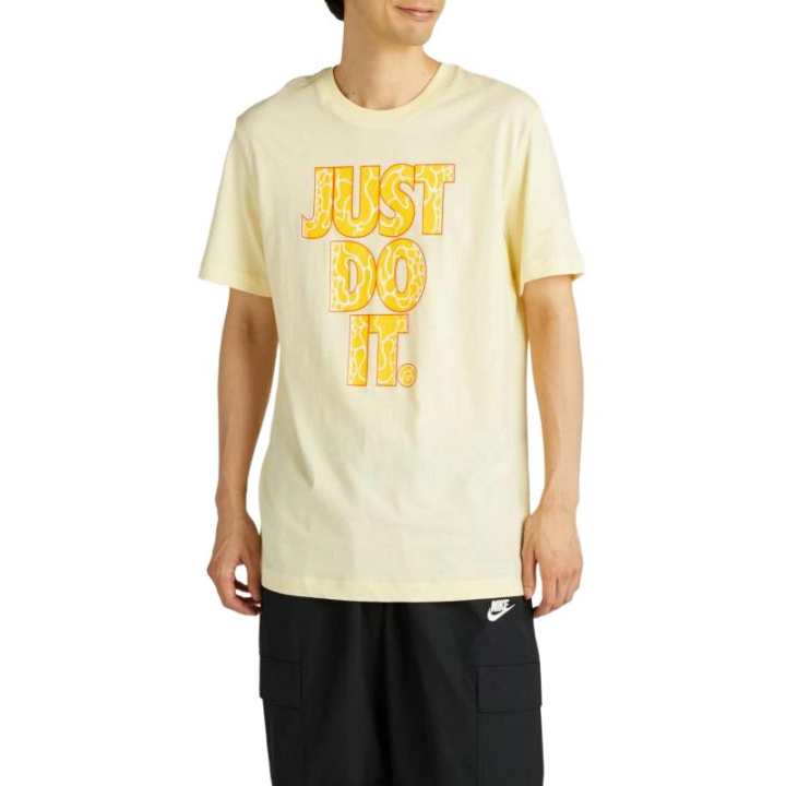 Nike Nike Sportswear T Shirts Men's Snowflake Gypsum Crew Neck