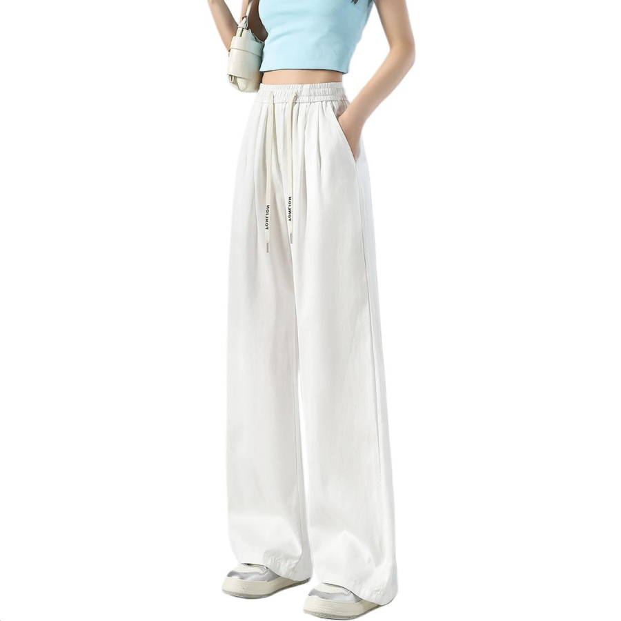 Tonlion Jeans Women's Moderate Wide Leg Pants