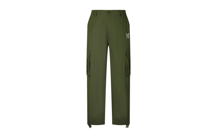 New Era Casual Pants Unisex Green Moderate Straight Fit Pants