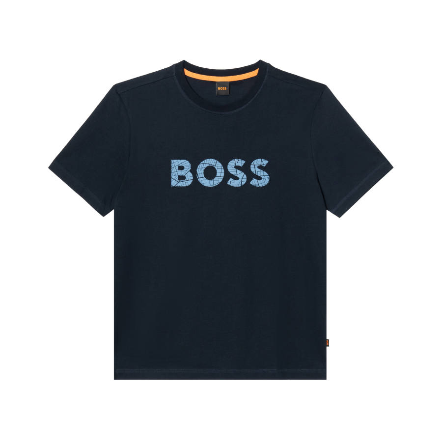 HUGO BOSS Boss Logo stamp T shirt