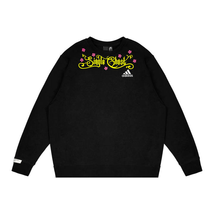 Adidas Adidas Sweatshirts Unisex Black Crew Neck Moderate Regular
