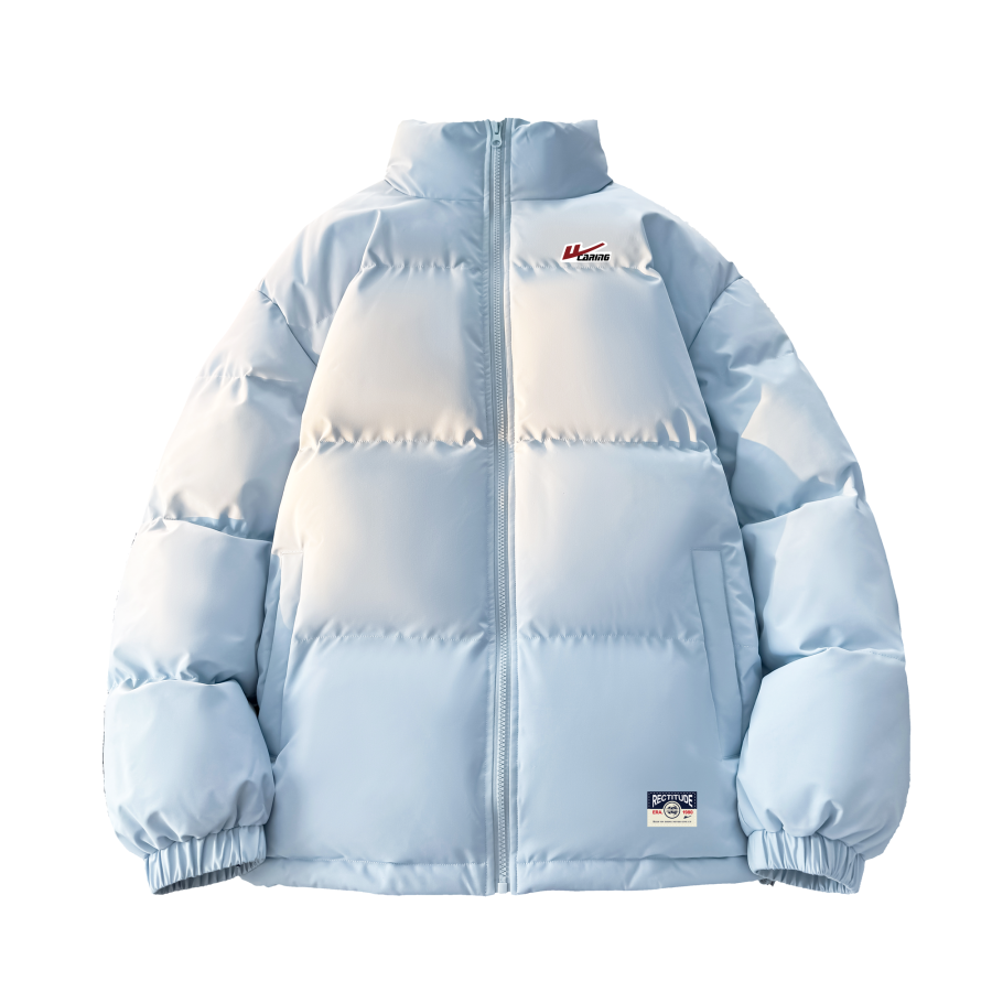 WARRIOR WARRIOR Down Jackets Unisex Stand Collar Thickened