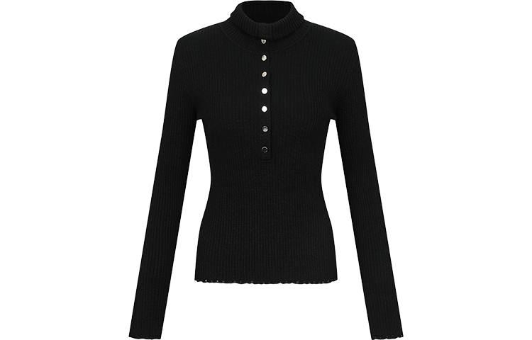 URBAN REVIVO Knitwear Women's Stand Collar Moderate