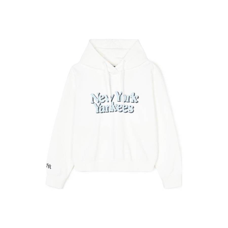 MLB SS24 New York Yankees Sweatshirt Women's Ivory