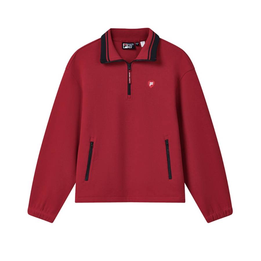 FILA Sweatshirt Women's Rhythm Red