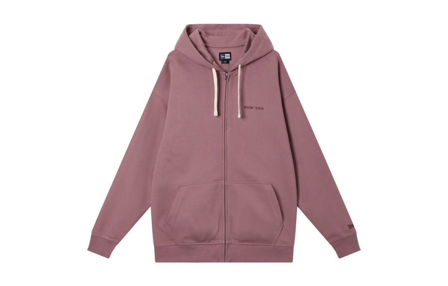 New Era Sweatshirts Unisex Pink Hooded Non Detachable Moderate