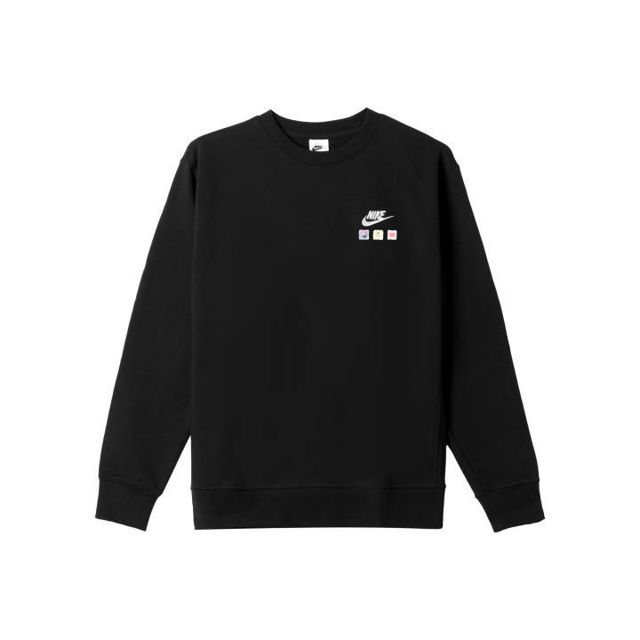Nike Nike Sweatshirts Men's Black Crew Neck Moderate