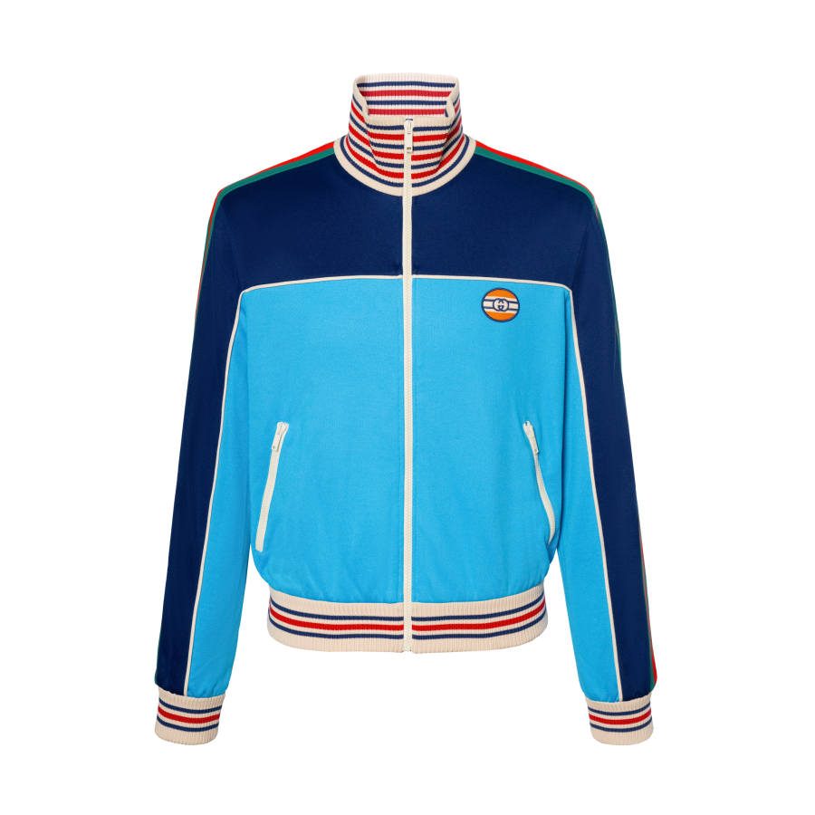 GUCCI 【Previous Season】Interlocking G colour-block jacket