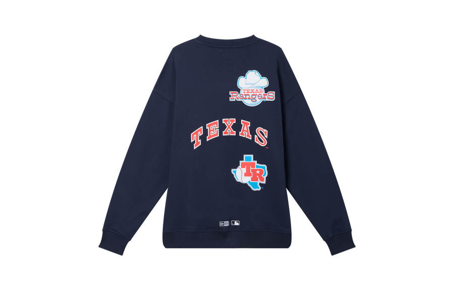 New Era Knitwear Unisex Navy Crew Neck Moderate Other