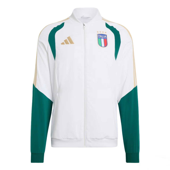Adidas Adidas Italy Jackets Men's White Baseball Collar Moderate Other
