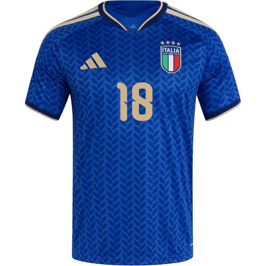Adidas Adidas Italy National Team FW25 26 Barella Soccer Jersey Men's
